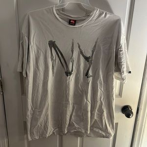 Men’s Quiksilver White T-Shirt